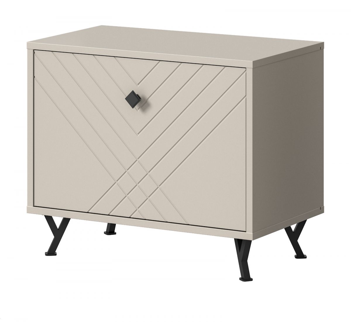 Garderobe Sitzbank Apunti in sand 60 cm