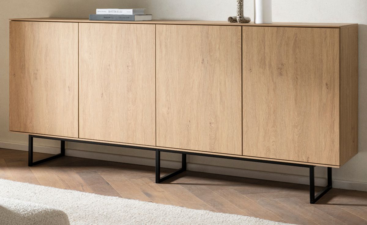 Sideboard Breda in Eiche 200 x 90 cm
