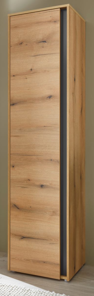 Schuhschrank Center in Eiche 50 x 200 cm