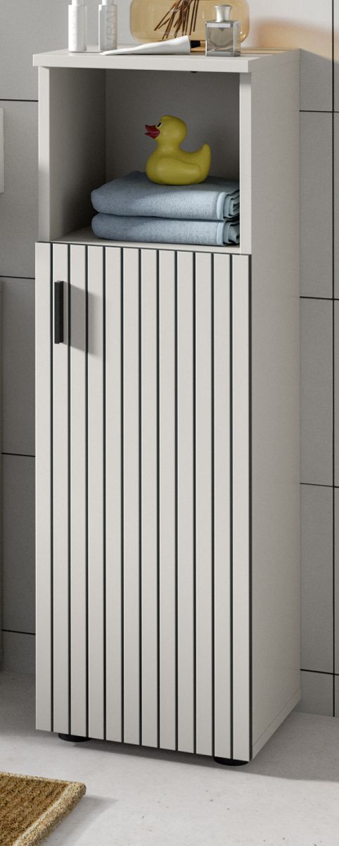 Badezimmer Kommode Livia in Kaschmir 30 x 95 cm