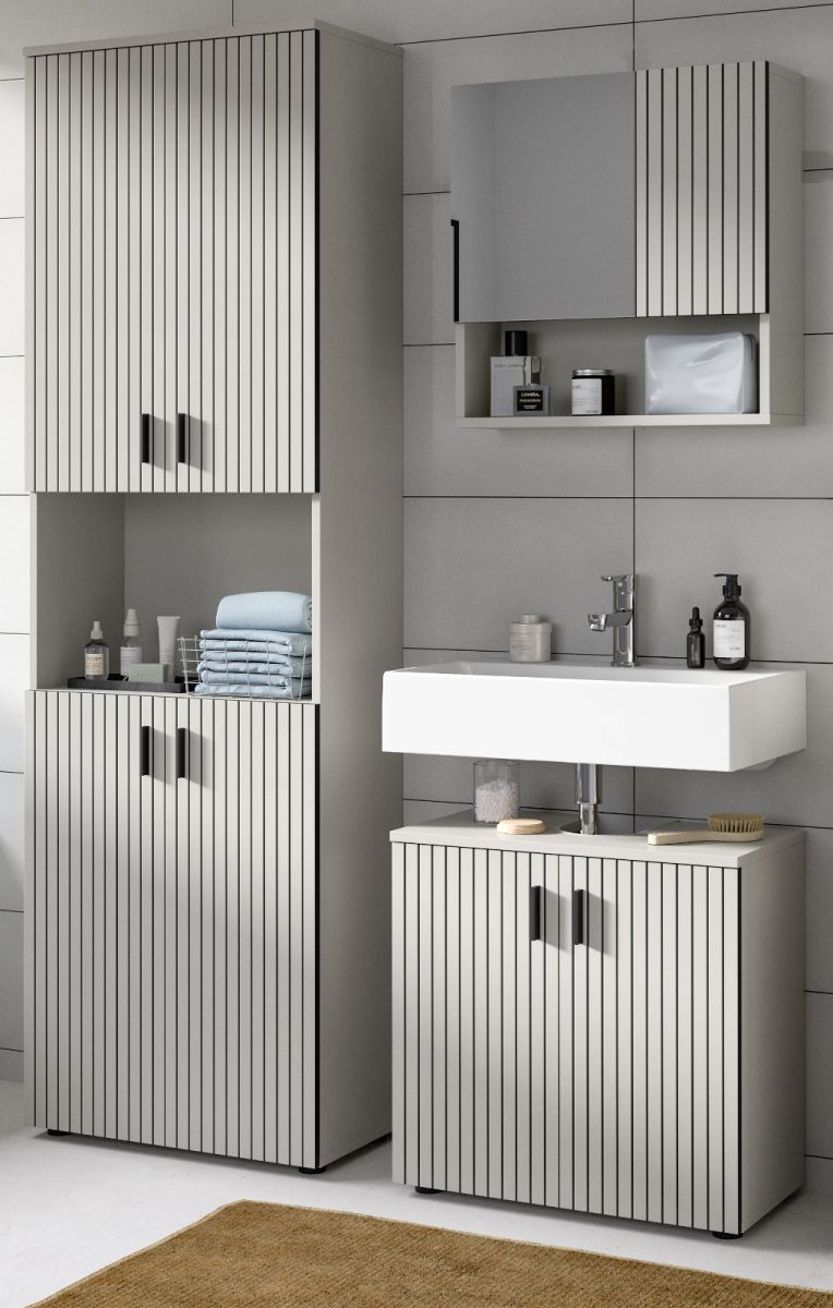 Badmöbel Set Livia in Kaschmir 3-teilig 135 cm