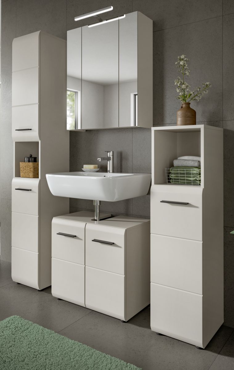 Badmöbel Set Cover in Kaschmir 4-teilig 150 cm