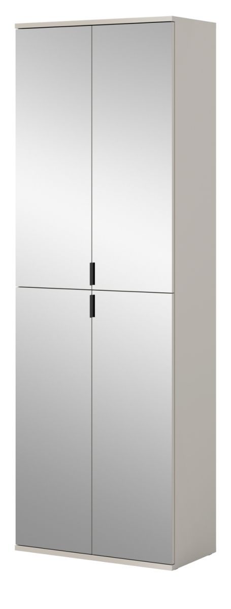 Garderobenschrank mit Spiegel Line-Up in kaschmir 61 x 193 cm