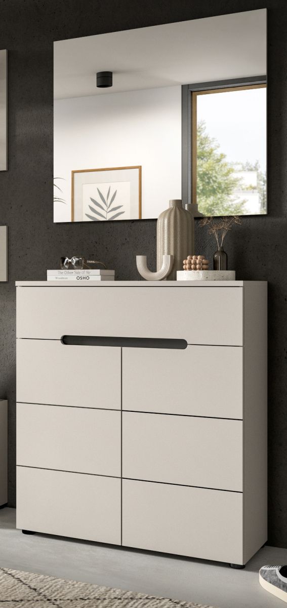 Garderobe Set 2-tlg. Cooper in Kaschmir 80 cm