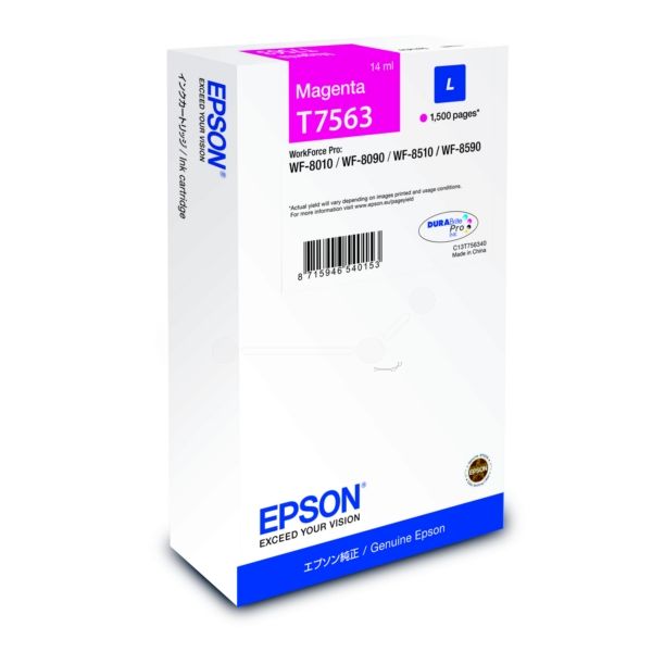Epson C13T756340 Druckerpatrone magenta