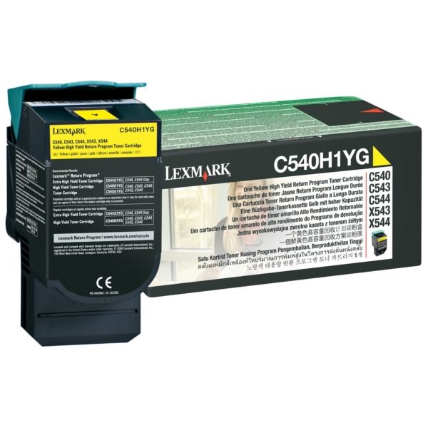 Lexmark C540H1YG Original Toner gelb return program