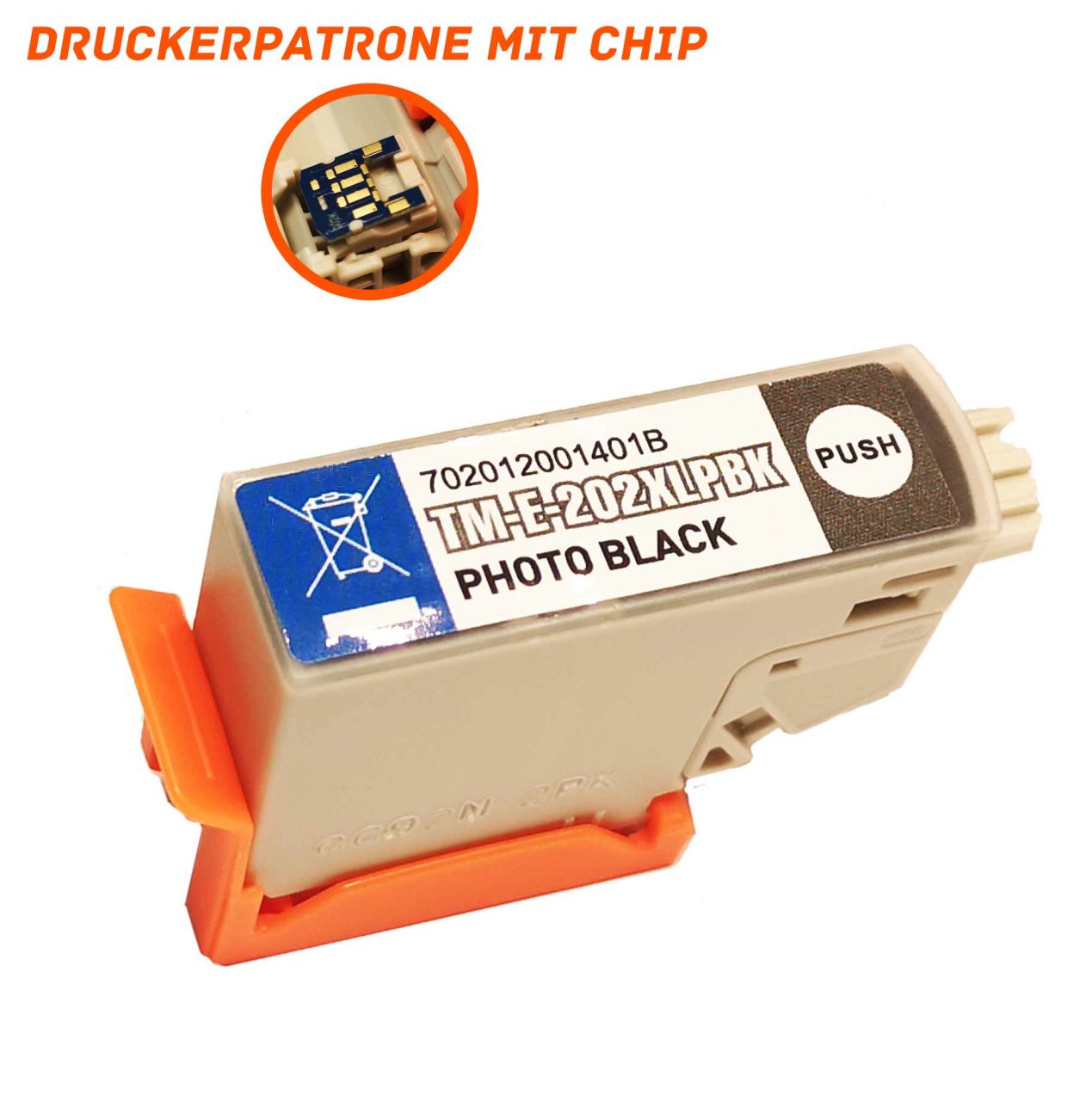 Alternativ zu Epson 202XL Druckerpatrone schwarz foto