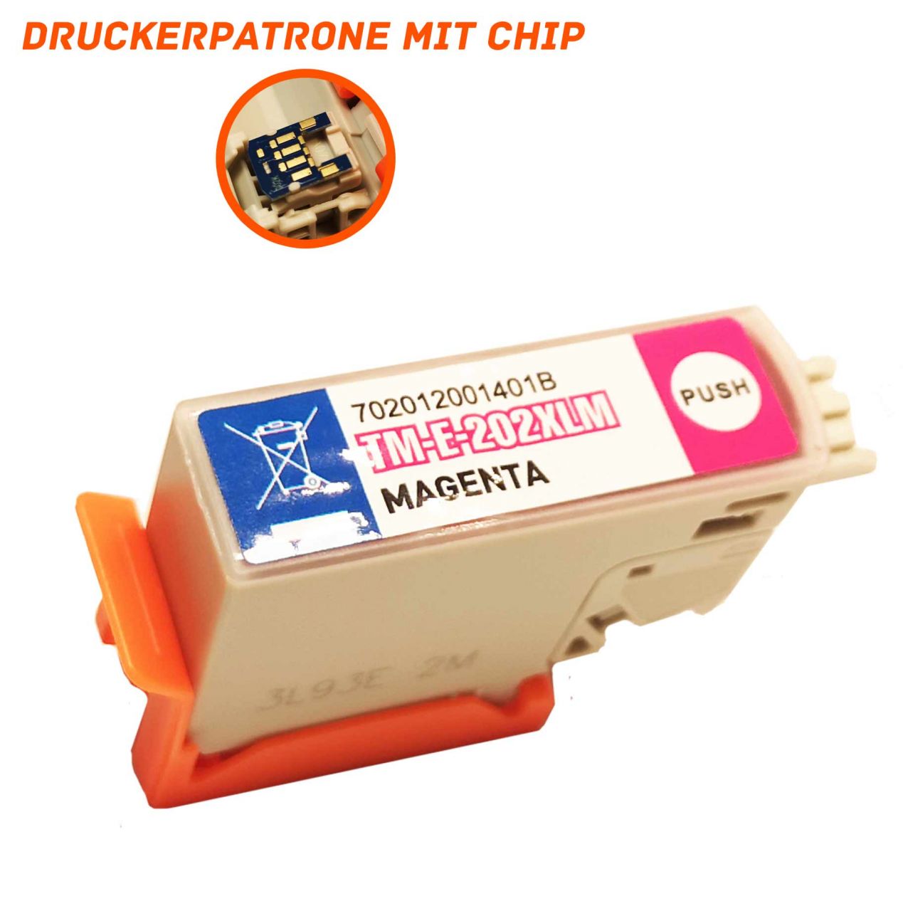 Alternativ zu Epson 202XL Druckerpatrone magenta