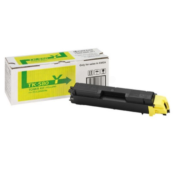Kyocera TK-580Y Original Toner gelb