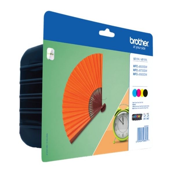 Brother LC-129XLVALBPDR Original Tintenpatrone MultiPack Bk,C,M,Y