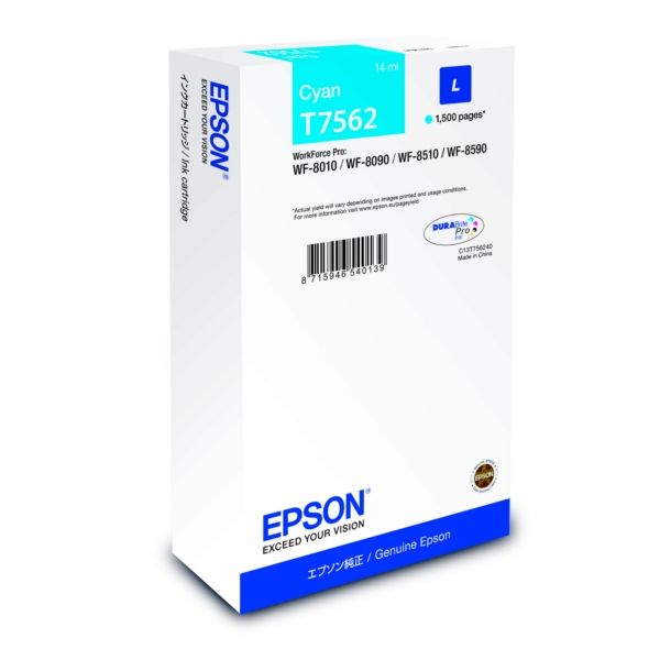 Epson C13T756240 Druckerpatrone cyan