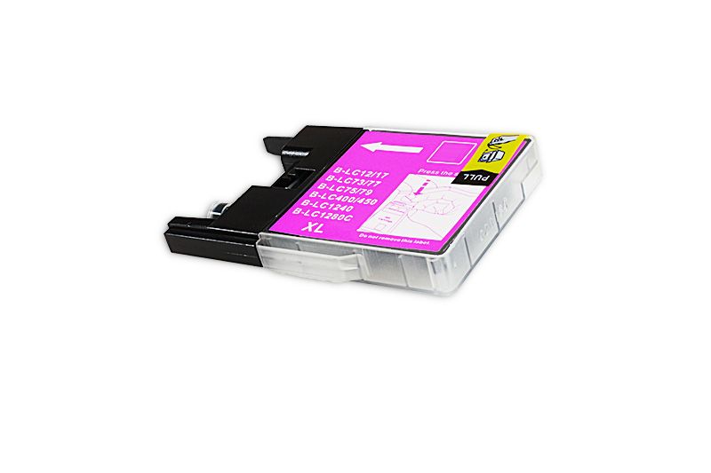 Alternativ zu Brother LC-1280XLM Druckerpatrone magenta High-Capacity