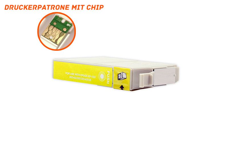 Alternativ zu Epson 18XL Druckerpatrone gelb