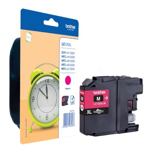 Brother LC-125XLM Original Tintenpatrone magenta