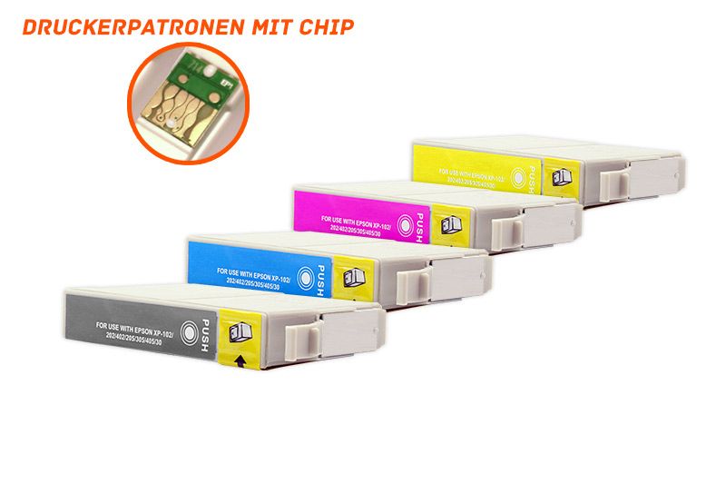 Alternativ zu Epson 29XL Druckerpatrone MultiPack Bk,C,M,Y