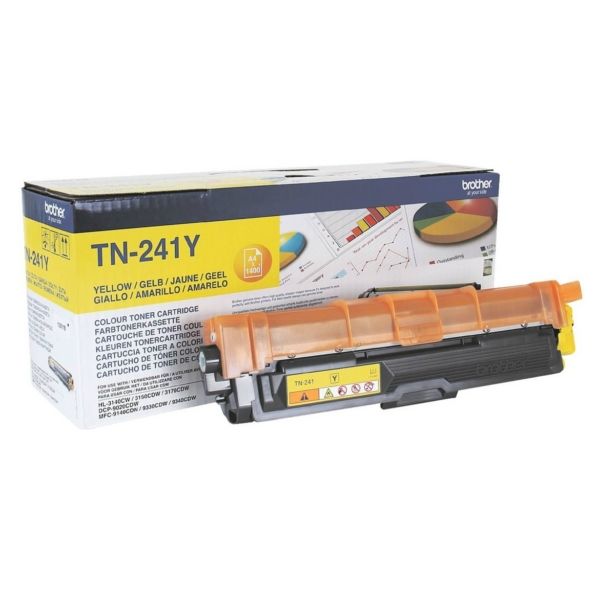 Brother TN-241Y Original Toner-Kit gelb