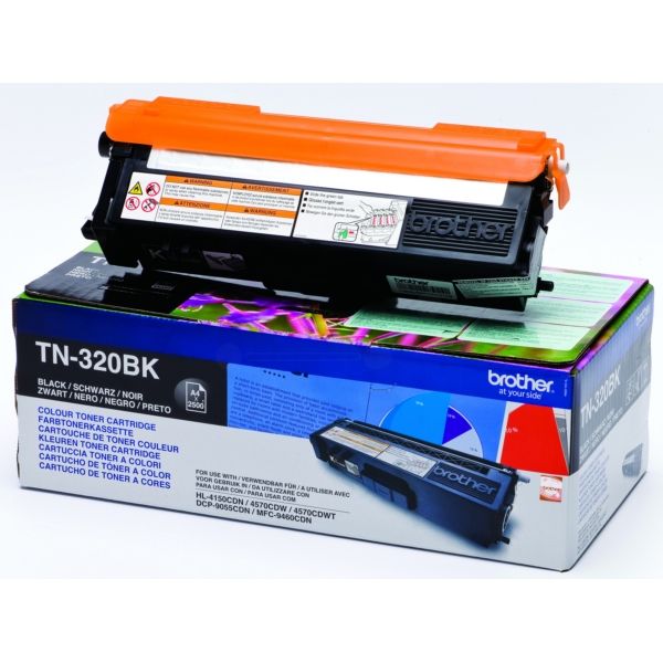 Brother TN-320BK Original Toner schwarz