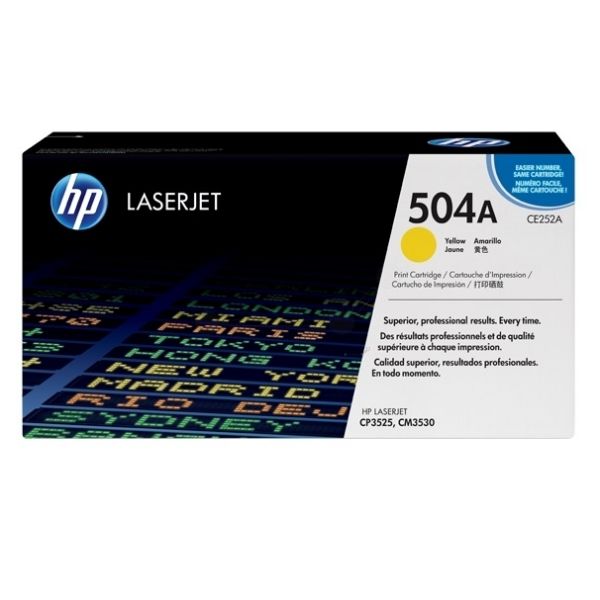 HP CE252A Toner gelb