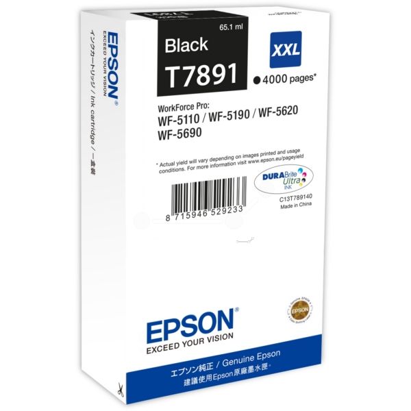 Epson C13T789140 Druckerpatrone schwarz XXL