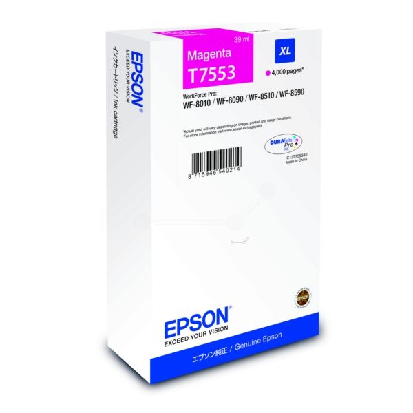 Epson C13T755340 Druckerpatrone magenta