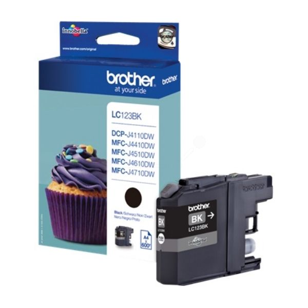 Brother LC-123BK Original Tintenpatrone schwarz