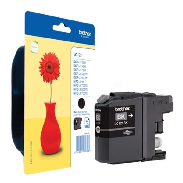 Brother LC-121BK Druckerpatrone schwarz