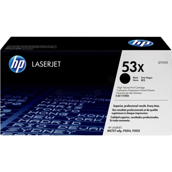 HP Q7553X Toner schwarz