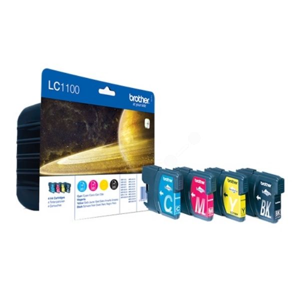 Brother LC-1100VALBPDR Original Tintenpatrone MultiPack Bk,C,M,Y Blister Acustic Magnetic
