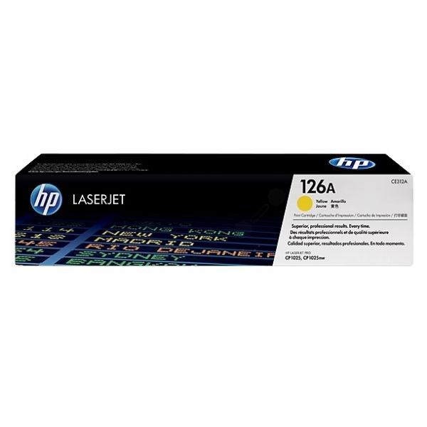HP 126A Original Toner gelb