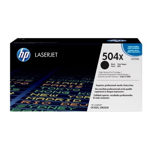 HP 504X Original Tonerkartusche schwarz High-Capacity