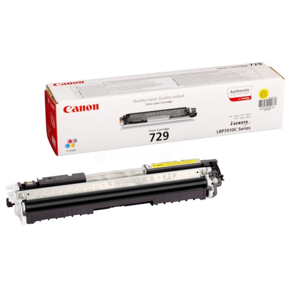 Canon 729Y Original Toner gelb