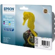 Epson C13T04874010 Druckerpatrone MultiPack Bk,C,M,Y,LC,LM