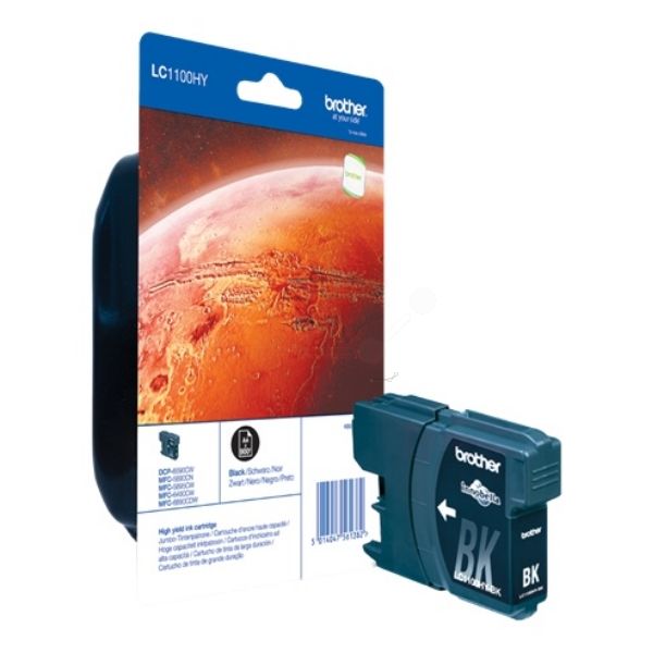 Brother LC-1100HYBK Original Tintenpatrone schwarz High-Capacity