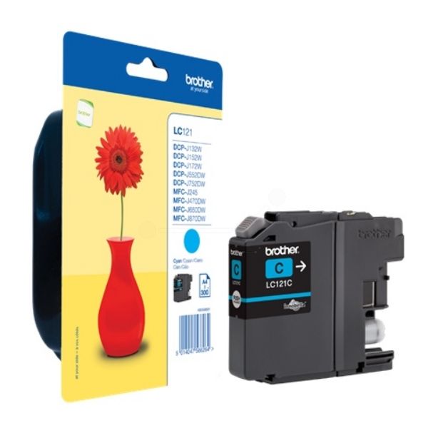 Brother LC-121C Original Tintenpatrone cyan