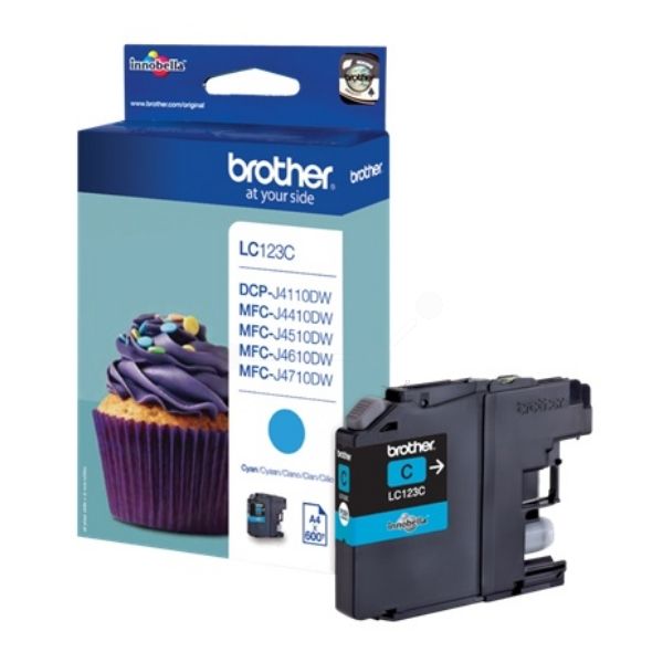 Brother LC-123C Original Tintenpatrone cyan