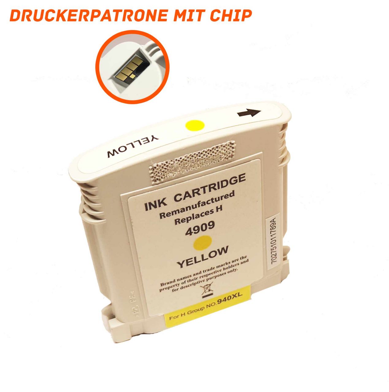 Alternativ zu HP 940XL Druckerpatrone gelb
