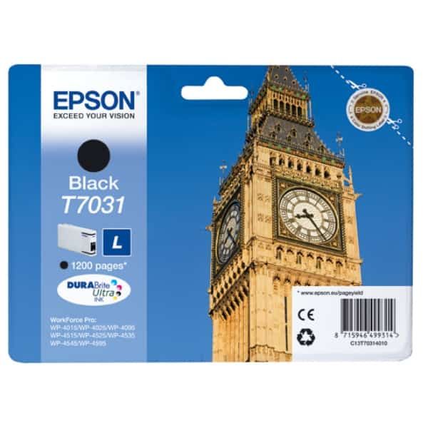 Epson T7031 Original Tintenpatrone schwarz