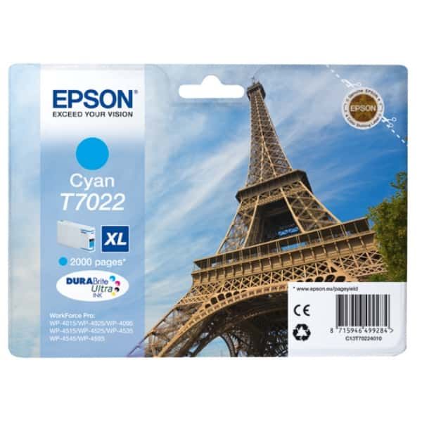 Epson C13T70224010 Druckerpatrone cyan XL