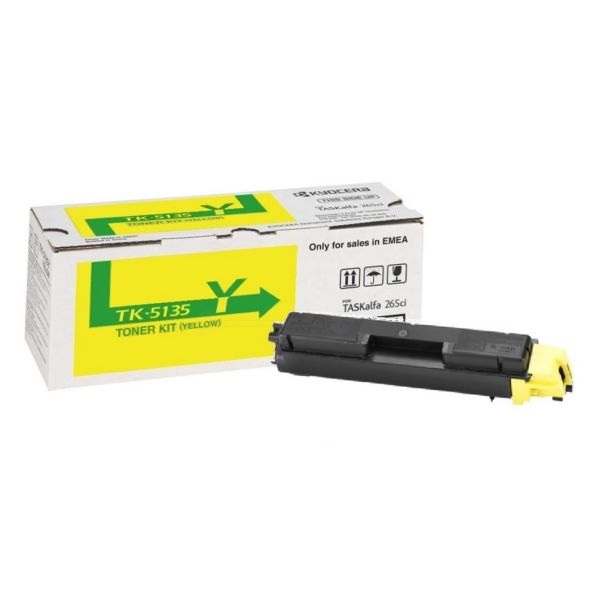 Kyocera TK-5135Y Original Toner-Kit gelb