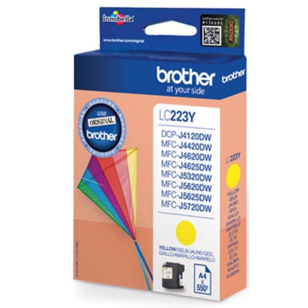 Brother LC-223Y Original Tintenpatrone gelb
