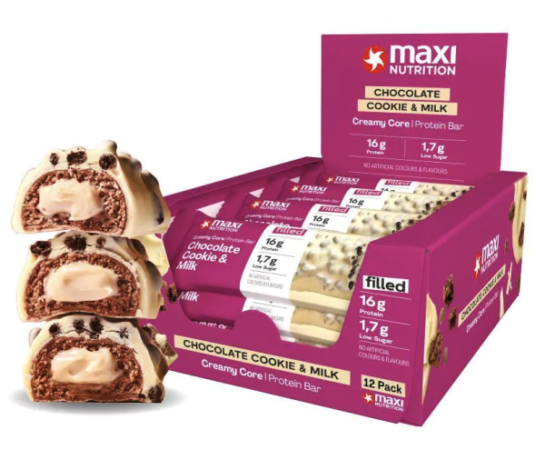 Creamy Core Box (12x45g), Maxi Nutrition