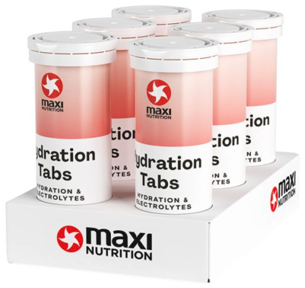 Hydration Tabs (6x10 Tabs), Maxi Nutrition Green Apple