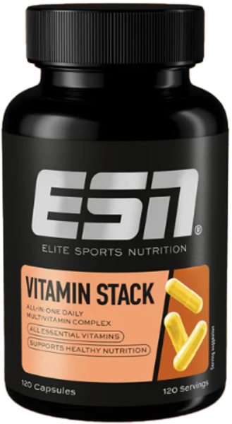 Vitamin Stack (120 Caps), ESN