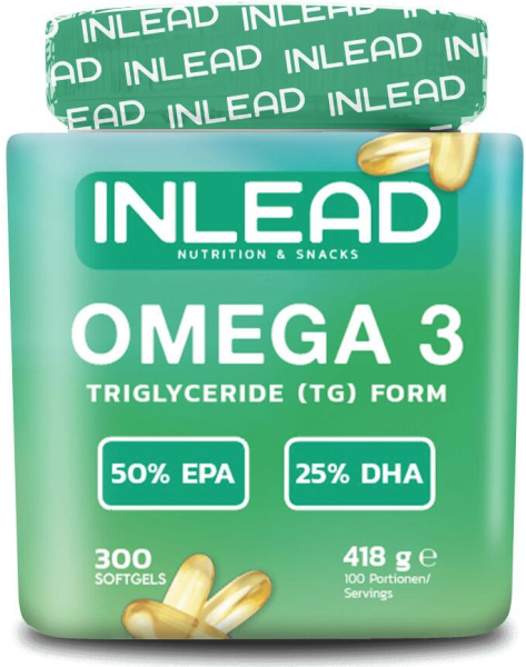 Omega 3 (300 Caps), Inlead Nutrition