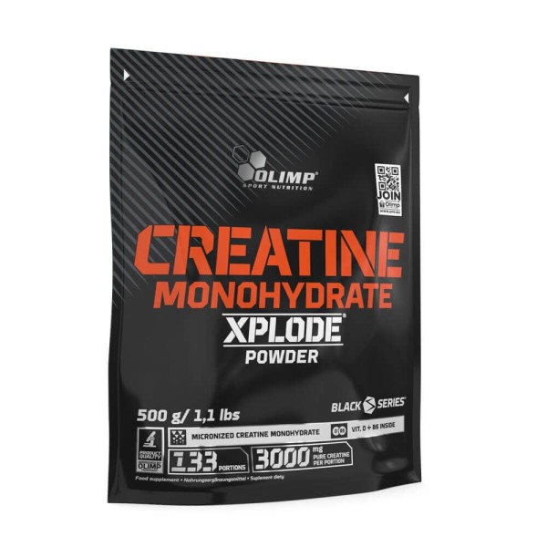 Creatine Xplode Powder Bag (500g), Olimp Lemon