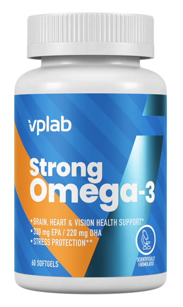 Strong Omega 3 (60 Caps), VPLab