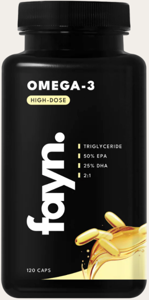 Omega 3 High Dose (120 Caps), fayn.