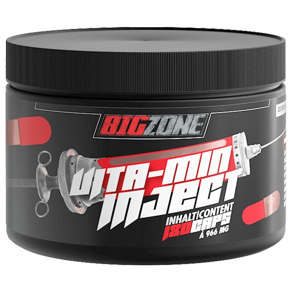 Vita-min Inject (180 Kapseln), BigZone