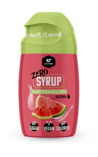 Zero Syrup (65ml), GoFitness Red Apple