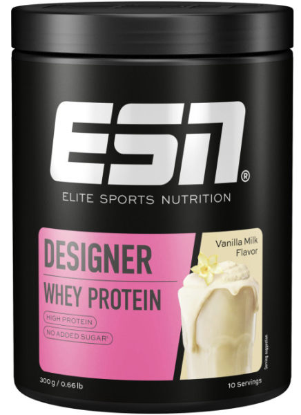 Designer Whey Protein (300g), ESN - Vanille MHD 30.06.26